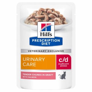 Hill's Diet Cat c/d Multicare Stress Salmon 12 x 85 g