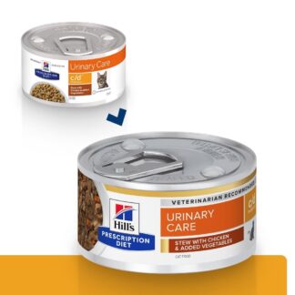 Hill's Diet Cat c/d Stew Chicken&Vegetables 82g