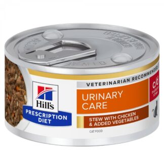 Hill's Diet Cat c/d Urinary Stress Stew Chicken&Vegetables 82g
