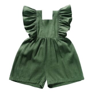 Mini Fashion™ - Kesäinen&söpö - Lasten Jumpsuit Tytöt