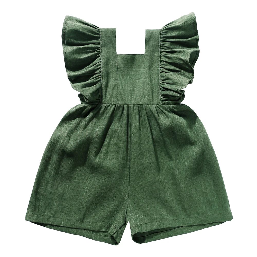Mini Fashion™ - Kesäinen&söpö - Lasten Jumpsuit Tytöt