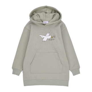 Makia Birdie Hooded Sweatshirt - Lapset - Vihreä