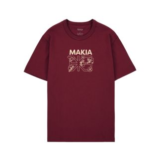 Makia Bee T-Shirt - Miehet - Punainen