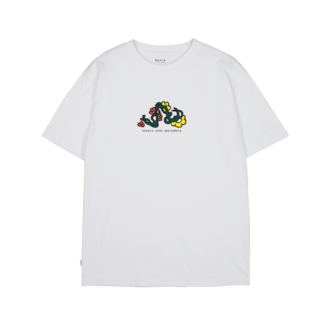 Makia Floral t-paita - Miehet - Valkoinen
