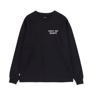 Makia Buddies Long Sleeve - Miehet - Musta