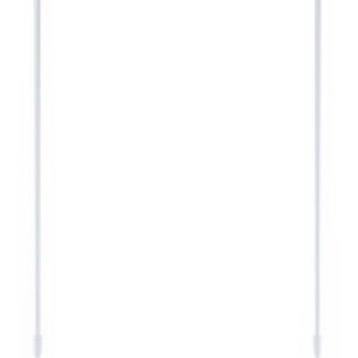 Umbra Anywhere säädettävä verhotanko/tilanjakaja valkoinen