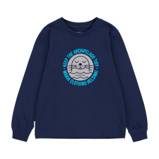 Makia Loppan Long Sleeve - Lapset - Sininen