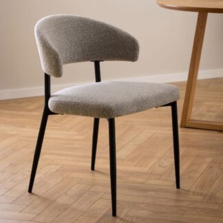 Dario tuoli beige Monza 60, mustat jalat