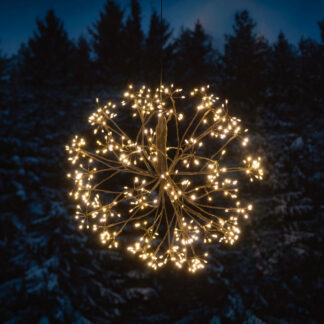 Finnlumor Valopallo Ø40 cm 480 micro-LED lämminvalkoinen