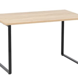 Haworth ruokapöytä 130x80 cm tammi/musta