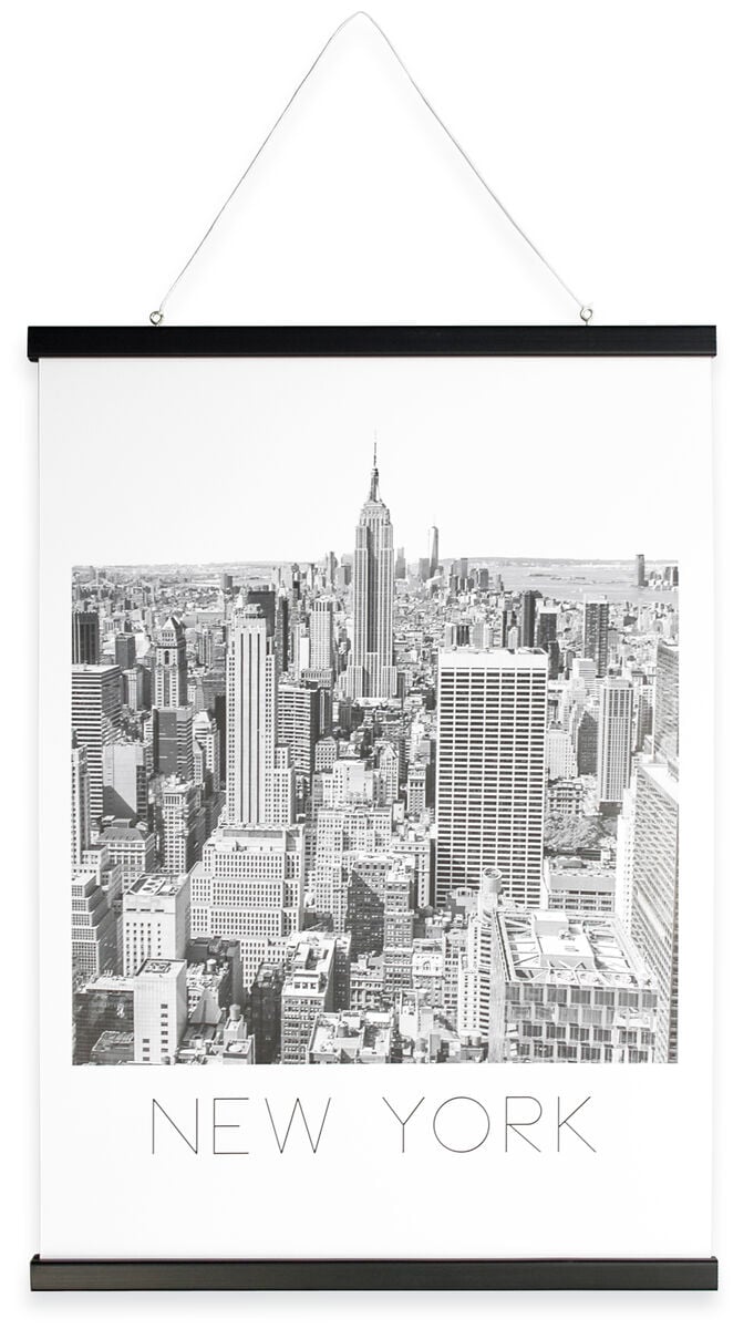 Julistekehys 71 cm musta