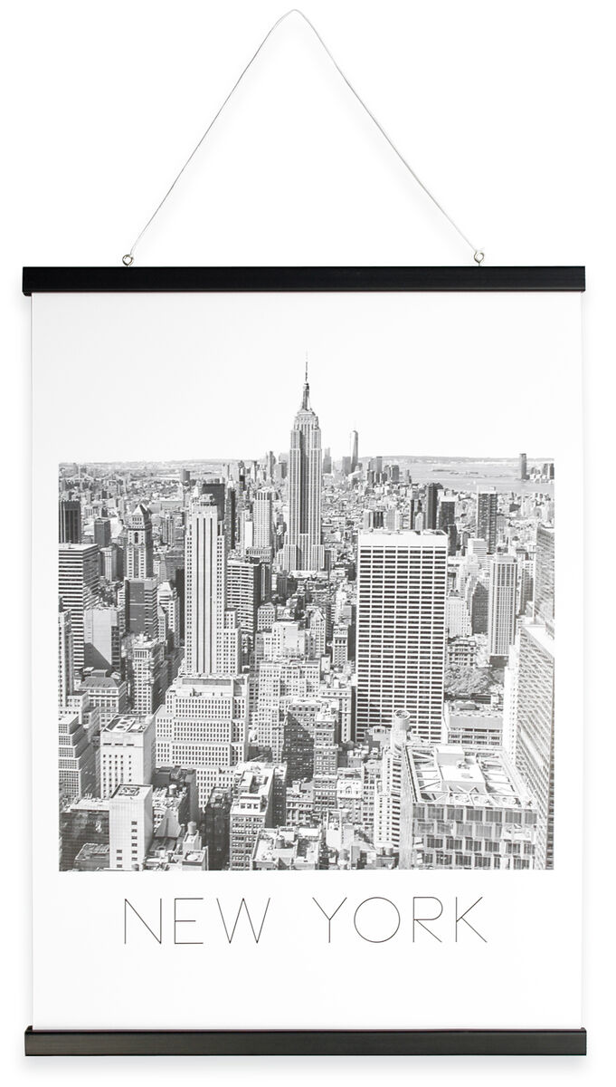 Julistekehys 31 cm musta