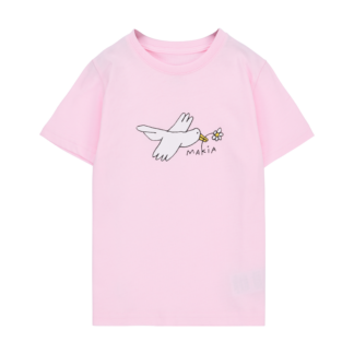Makia Birdie T-shirt - Lapset - Vaaleanpunainen