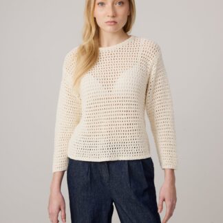 Makia Rosa Knit - Naiset - Valkoinen