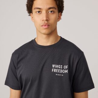 Makia Wings T-shirt - Miehet - Musta