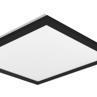 Trio Alpha LED katto-/seinävalaisin 30x30 cm mattamusta