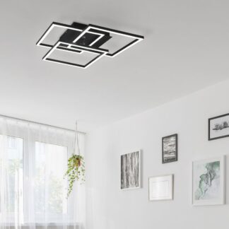 Trio Mobile LED katto-/seinävalaisin mattamusta