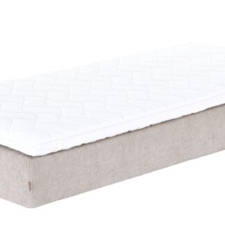 Unia Luxus joustinpatjapaketti 80x200 pocket M, Supersoft, hiekka Omega 08