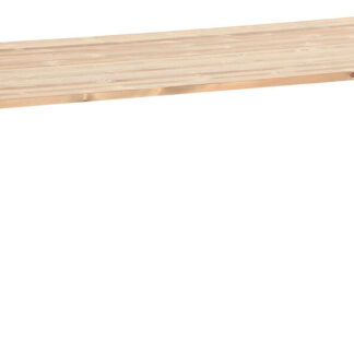 Honka lankkupöytä metallijaloilla 220x90 antiikkipetsattu/valkoinen