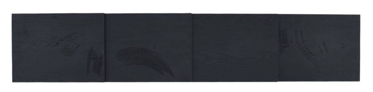 Kokoa kansilevy 200x40 cm musta