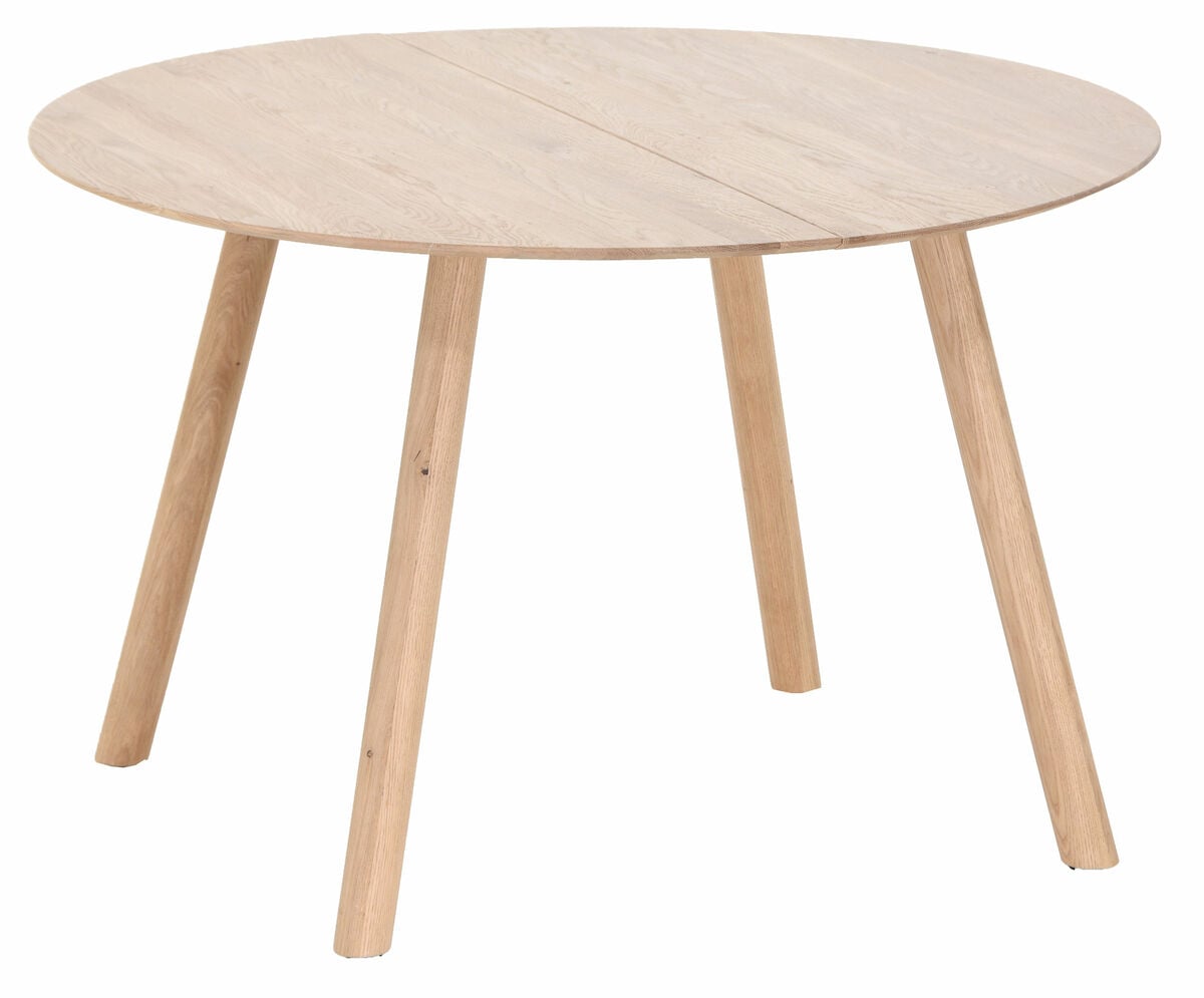 Siro tammi pyöreä ruokapöytä Ø115 cm lakattu tammi