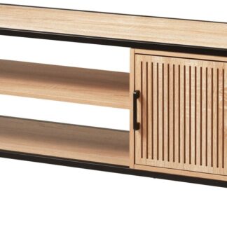 Vera tv-taso 116x33x45 cm tammi/musta