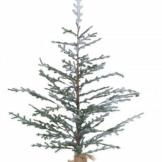 Winteria luminen kuusi juuttiruukussa 150 cm