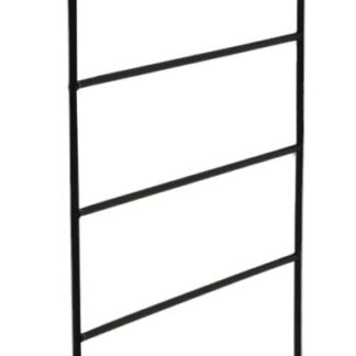 Wire hyllykiinnike 30x70 cm musta 2-laatuinen