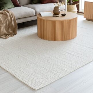 Anna villamatto 60x120 cm luonnonvalkoinen