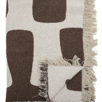 Bloomingville Bliston torkkupeitto 130x160 cm ruskea