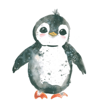 Kaverini Pingviini juliste 30x40 cm