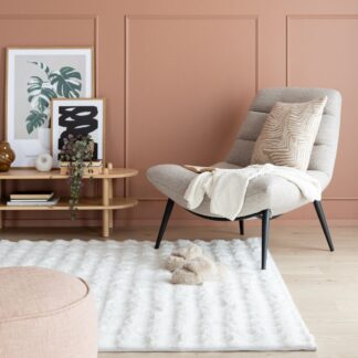 Kupla nukkamatto 80x150 cm valkoinen