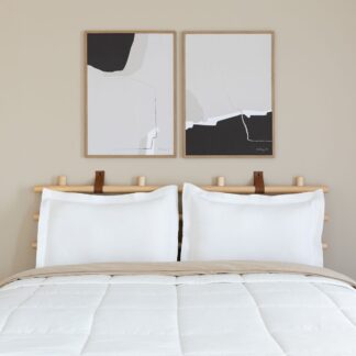 Kupla tyynynpäällinen 50x70+5 cm valkoinen