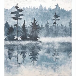 Kaverini Metsälampi juliste 30x40 cm