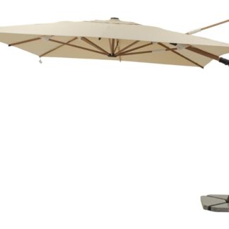 Premium sivuvarjo 300x400 cm beige/ tiikki