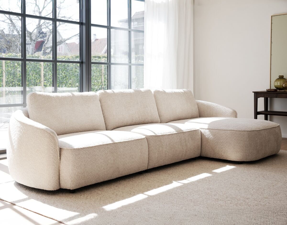 Rowico Home Norris divaanisohva oikea, vaalea beige Anna 2