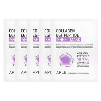 APLB Collagen EGF Peptide Sheet Mask 5pcs