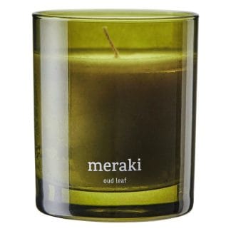 Meraki Scented Candle Oud Leaf 200g