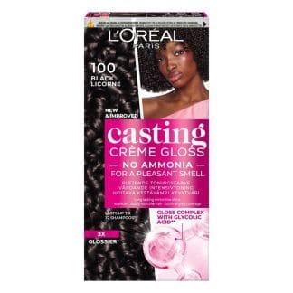 L'Oréal Paris Casting Crème Gloss ─ 100 Black Licorne
