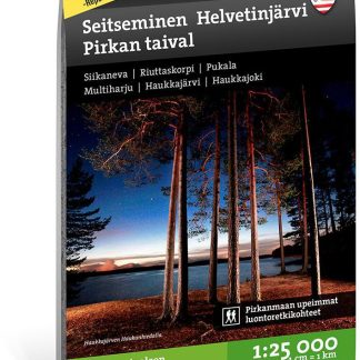 Calazo Seitseminen Helvetinjärvi Pirkan Taival Tyvek suomen retkeilykartta