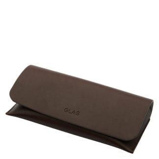 GLAS Premium Vegan Leather Case Brown +
