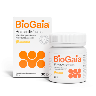 Biogaia Tabs Sitruuna maitohappobakteeri 30 tabl