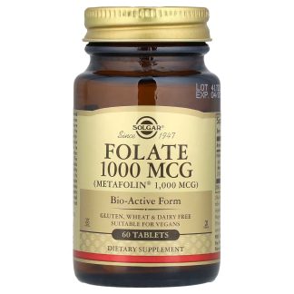 Solgar Folaatti (Metafolin®) 1000 µg 60 tabl 60 tabl