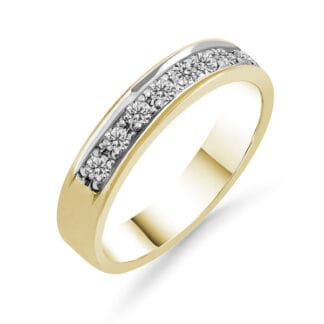Silván Olivia timanttisormus 0,24ct, keltakultaa, vihkisormukset