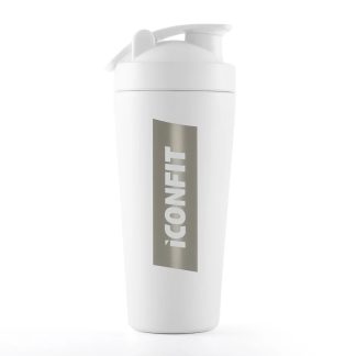 ICONFIT Ruostumaton teräs -shaker 800 ml, Valkoinen 800 ml