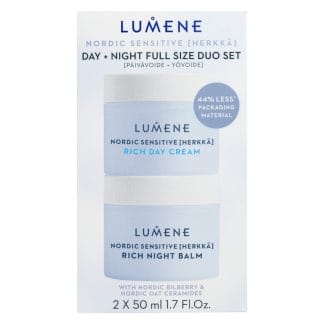 Lumene Nordic Sensitive Day + Night Cream Duo Set