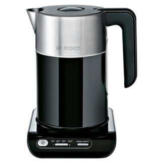 Bosch Styline TWK8613P vedenkeitin musta - 1,5 L - 2400 W