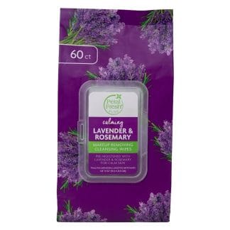 Petal Fresh Pure Lavender & Rosemary Makeup Removing Wipes 60 kpl