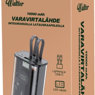 Waltter Eco Led 10000mah virtapankki