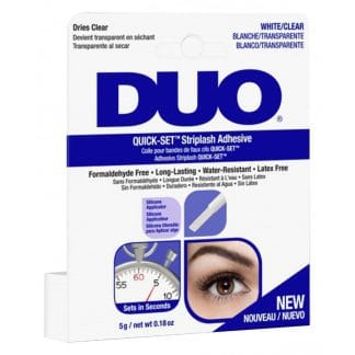 Duo Quick Set Striplash Adhesive Brush Clear 5 g